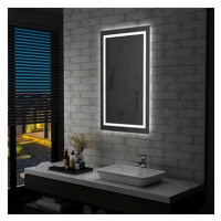 Koupelnové zrcadlo s LED světly a dotykovým senzorem 60x100 cm