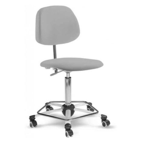 MAYER pracovní židle Medi 2203 61 bílá s oporou na nohy