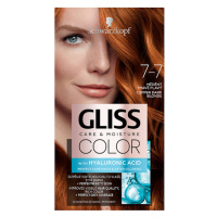 Schwarzkopf Gliss Color barva na vlasy Měděný Tmavě Plavý 7-7