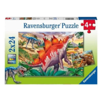 Ravensburger Svět dinosaurů 2x24 dílků