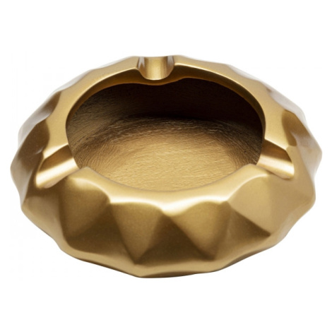 KARE Design Stolní popelník Avantgard Gold Ø15cm