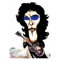 Obrazová reprodukce Tommy Iommi - caricature, Osborne, Neale, 30 × 40 cm