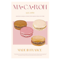 Ilustrace Macaron Print, Nazma Khokhar, 26.7 × 40 cm