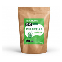 Allnature Chlorella prášek BIO 100g