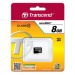 TRANSCEND MicroSDHC karta 8GB Class 4, bez adaptéru