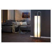 Estila Luxusní designová stojací lampa Agapune 120 cm bílá