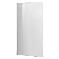 Stěna WALK-IN Rode 90x195 čirě - chrom