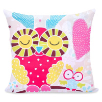 Povlak na polštář DecoKing Cute Owl barevný