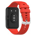 Silikonový řemínek FIXED Silicone Strap pro Huawei Watch FIT2, červená