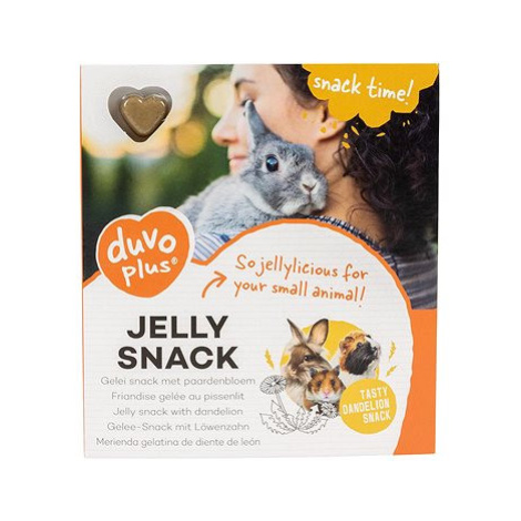 DUVO+ Jelly snack pro hlodavce, želé pochoutky s pampeliškou 12 × 1,2 g