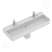 IDEAL STANDARD Strada II Umyvadlo 1200x430 mm, s přepadem, 2 otvory pro baterii, s Ideal Plus, b