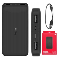 Powerbanka Xiaomi 20000 mAh černá 18W Fast Charge