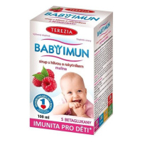 BABY IMUN sirup s hlívou a rakytníkem MALINA 100ml