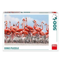 DINO puzzle 500 Plameňáci