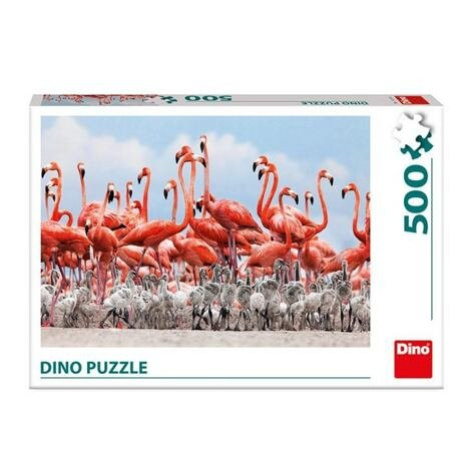 DINO puzzle 500 Plameňáci