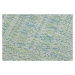 Dywany Łuszczów Kusový koberec Sion Sisal Aztec 22184 green/blue/ecru – na ven i na doma - 80x15