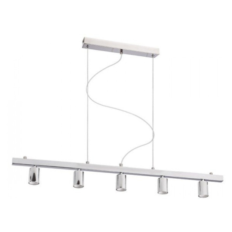 RED R11798 RALLONG 5 závěsná základna  chrom 230V E27 5x42W - RED - DESIGN RENDL