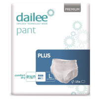 Dailee Pant Premium PLUS inkontinenční kalhotky L, 15ks