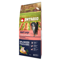 ONTARIO Dog Adult Large Chicken & Potatoes & Herbs 12 kg