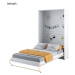 Dig-net nábytek Sklápěcí postel Lenart Concept PRO CP-02 | 120x200 Barva: CP-02p bílý lesk / bíl