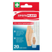 3M Spofaplast 607 Náplasti první pomoci mix 20ks