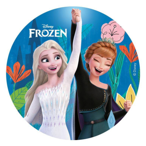 Jedlý papír ledové království - Frozen 15,5cm - Dekora