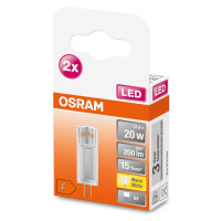 LED žárovka LED G4 corn 1,8W = 20W 200lm 2700K Teplá 300° OSRAM Star 2PAK