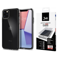 Pouzdro pro Iphone 11 Pro Spigen U Hybrid a Sklo