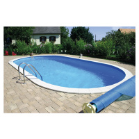 Planet Pool CF Planet Pool Zapuštěný bazén s ocelovou stěnou Exklusiv WHITE/Blue 5,25 x 3,20 x 1