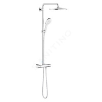 Grohe 26648LS0 - Sprchový set 310 s termostatem, 9,5 l/min, 3 proudy, měsíční bílá