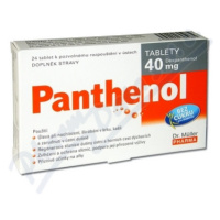 Panthenol tablety 40mg tbl.24 Dr.Müller