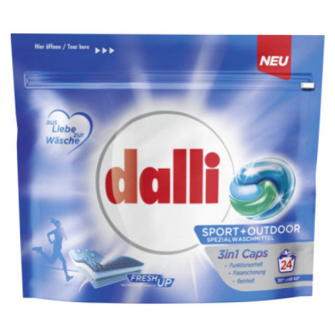 Dalli prací tablety Sport & Outdoor 3v1, 24  ks