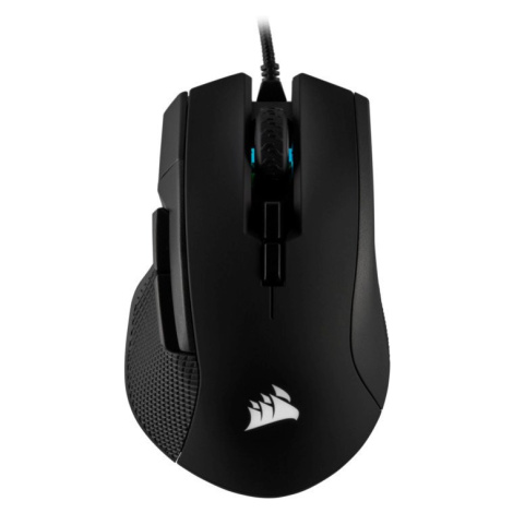 CORSAIR Ironclaw/Herní/Optická/Pro praváky/18 000 DPI/Drátová USB/Černá