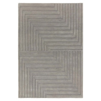 Šedý vlněný koberec 120x170 cm Form – Asiatic Carpets