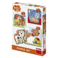 ZVÍŘÁTKA 3-5 baby Puzzle set NOVÝ