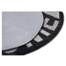 Hanse Home Collection koberce Protiskluzová rohožka Weave 105254 Anthracite Gray Cream - 50x80 c