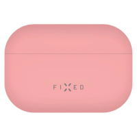 FIXED Silky ultratenké silikonové pouzdro na Airpods PRO 1 - Růžová V-8849