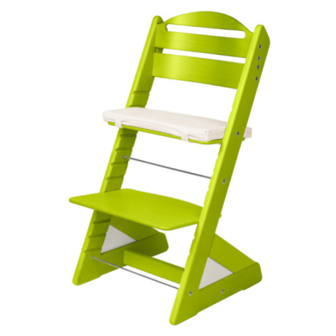 Dětská rostoucí židle JITRO PLUS světle zelená