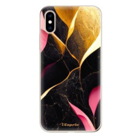 iSaprio Gold Pink Marble pro iPhone XS