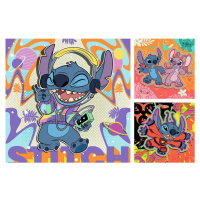 Ravensburger 120010708 Disney: Stitch 3 x 49 dílků