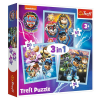 Puzzle 3v1 Tlapková patrola