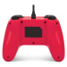 PowerA drátový herní ovladač malinově červený (Switch) Malinová