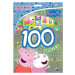 100 samolepek s omalovánkovými listy - Peppa pig