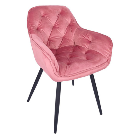 Židle Vitos růžová BAUMAX