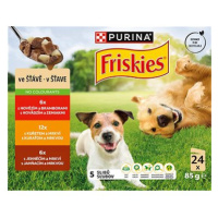 Friskies Adult multipack lahodný výběr ve šťávě 24 × 85 g