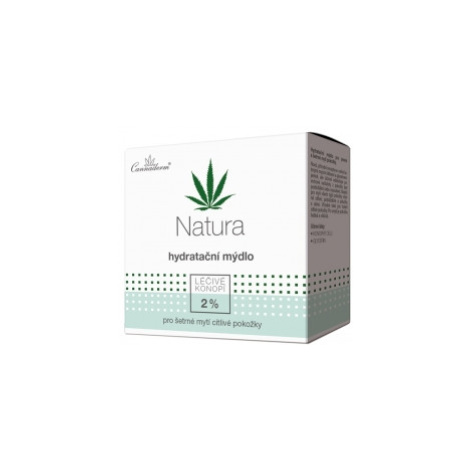 Cannaderm Natura hydratační mýdlo 100g