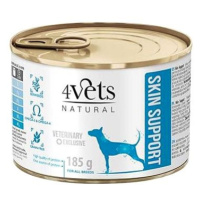 4Vets Natural Veterinary Exclusive Skin Support Dog 185 g