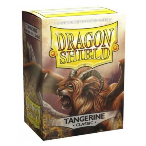 Obaly na karty Dragon Shield Protector - Tangerine - 100 ks