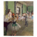 Degas, Edgar - Obrazová reprodukce The Dancing Class, c.1873-76, (35 x 40 cm)