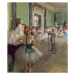 Obrazová reprodukce The Dancing Class, c.1873-76, Degas, Edgar, 34.5 × 40 cm